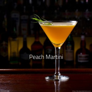 Peach Martini