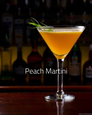 Peach Martini
